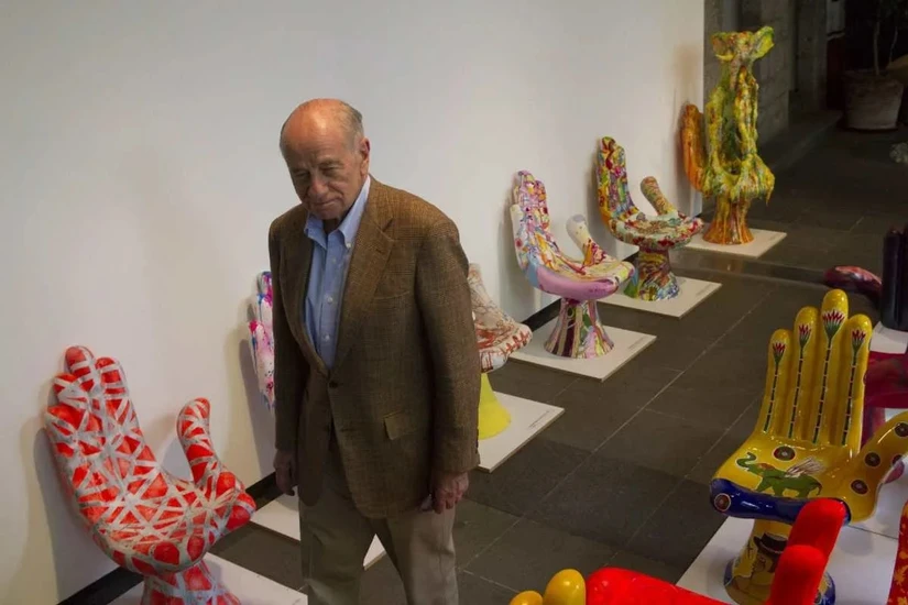 La Silla-Mano fue una de sus obras más emblemáticas y reproducidas. Foto: Cortesía