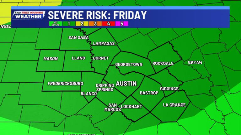 Rain and severe storm chances ramp up this weekend