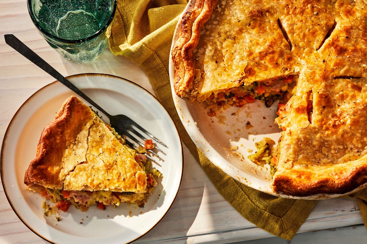 Deep-Dish Ham Pot Pie