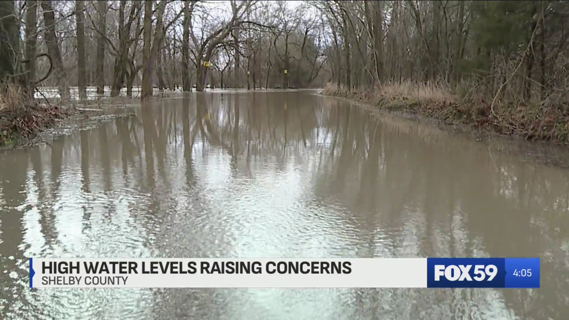 Shelby County facing high water level concerns