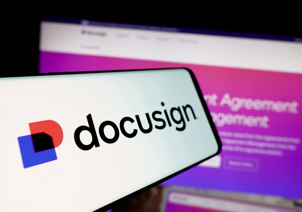 What's going on with DocuSign stock Thursday?