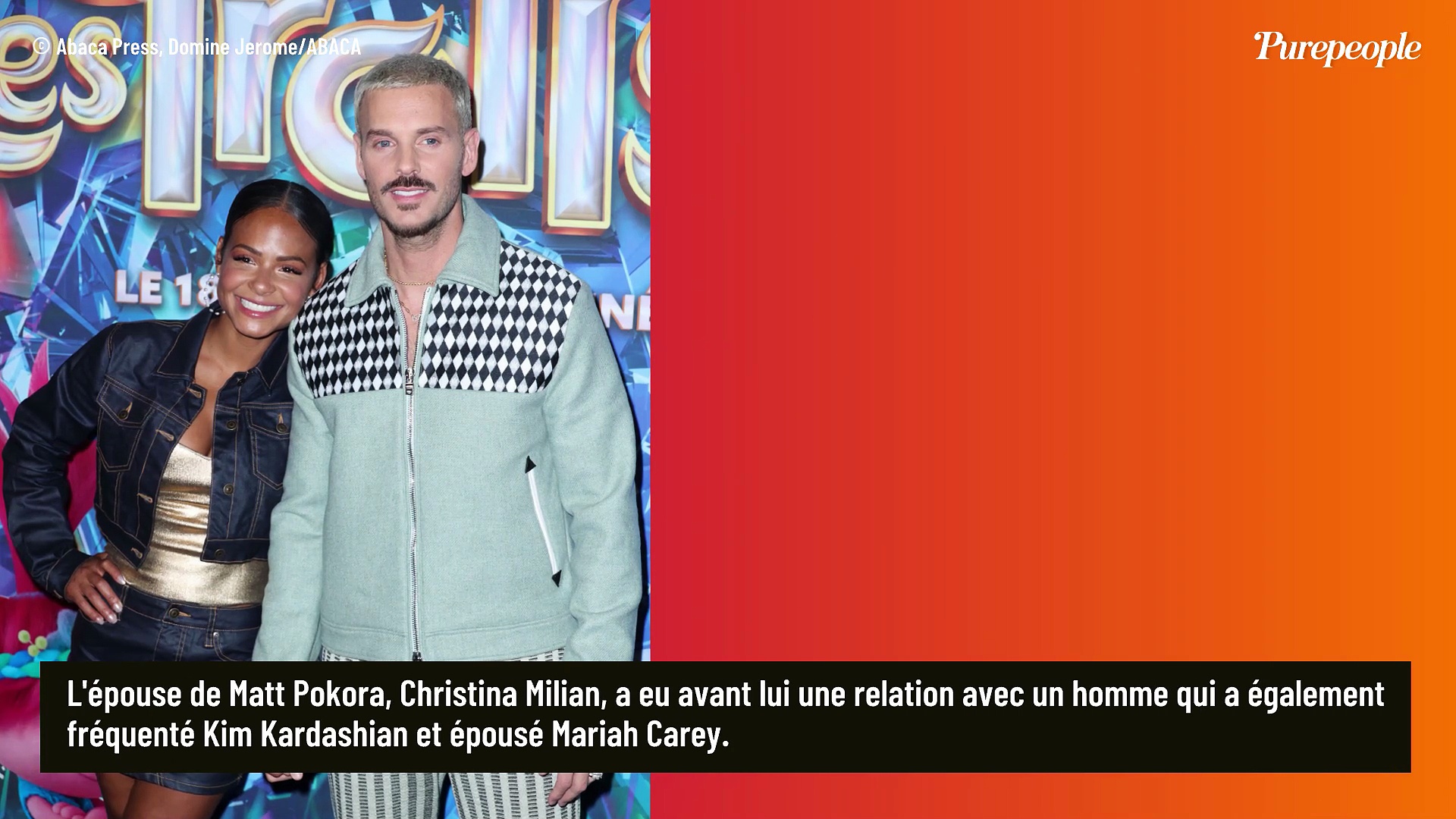 M Pokora : son épouse Christina Milian, Mariah Carey et Kim Kardashian ...