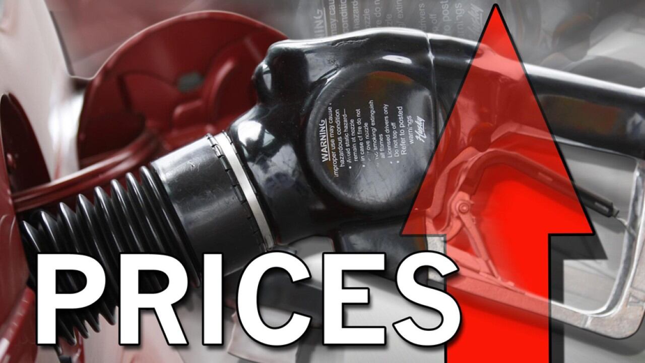 Gas prices continue to head north as war with Iran continues