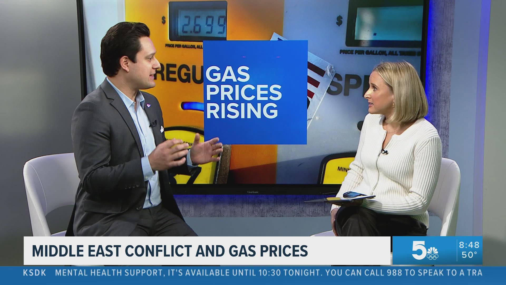 Middle East conflict and gas prices