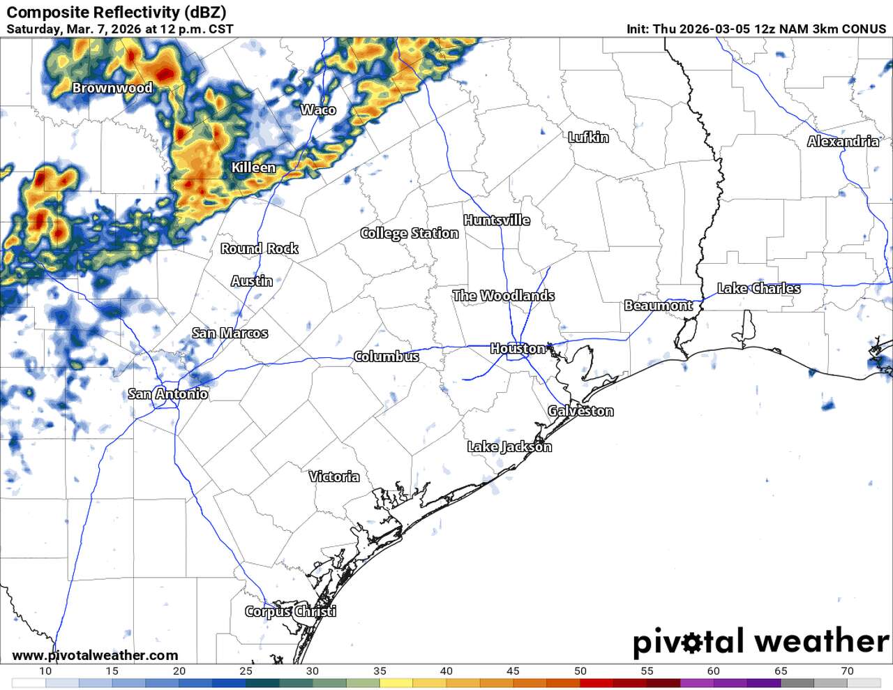 Severe storms could hit Houston and southeast Texas this weekend. Here ...