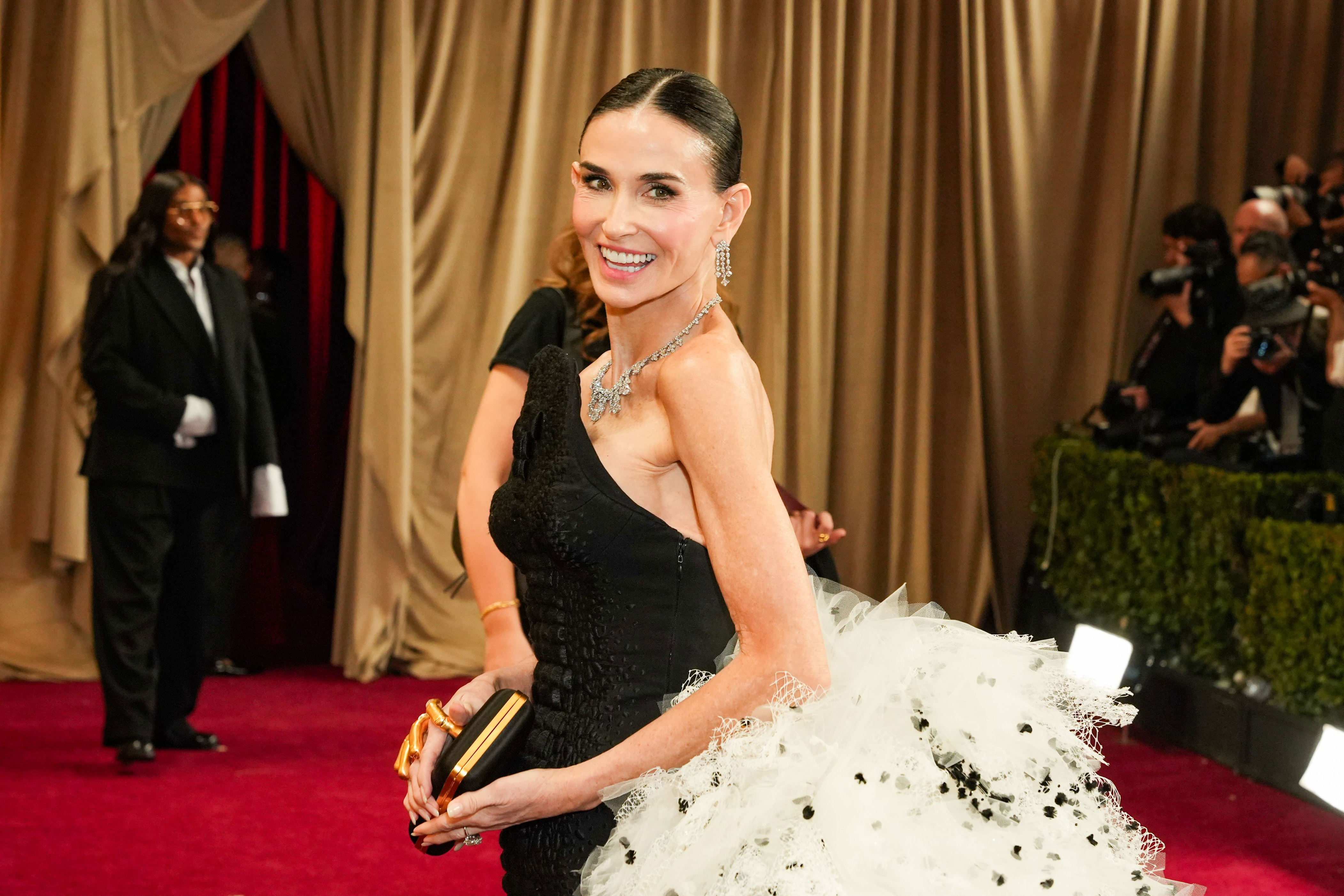 Demi Moore reveals the truth behind her viral hair transformation