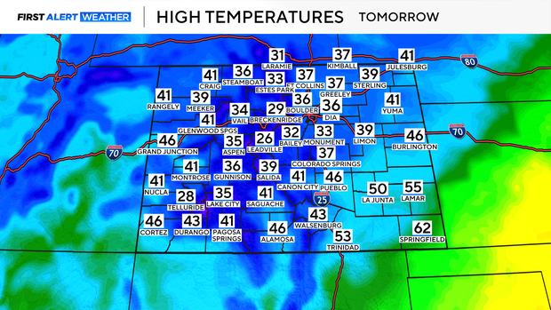 Spring warmth Thursday in Colorado before snow and cold return Friday