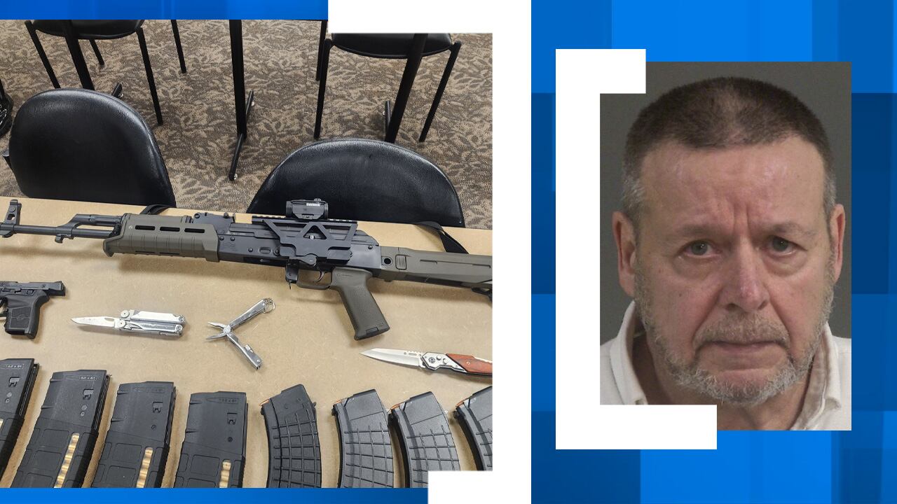 Police: Trident Technical College employee caught leaving campus with weapons<br><br>