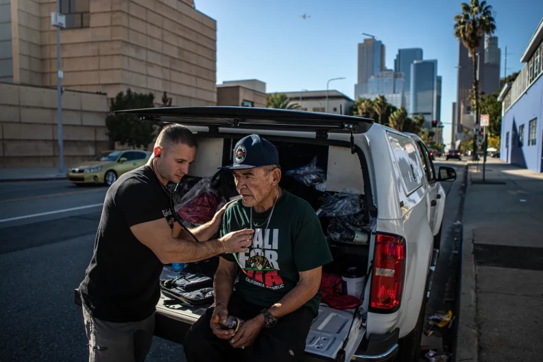 Deaths among unhoused LA County residents fell in 2024, marking first ...