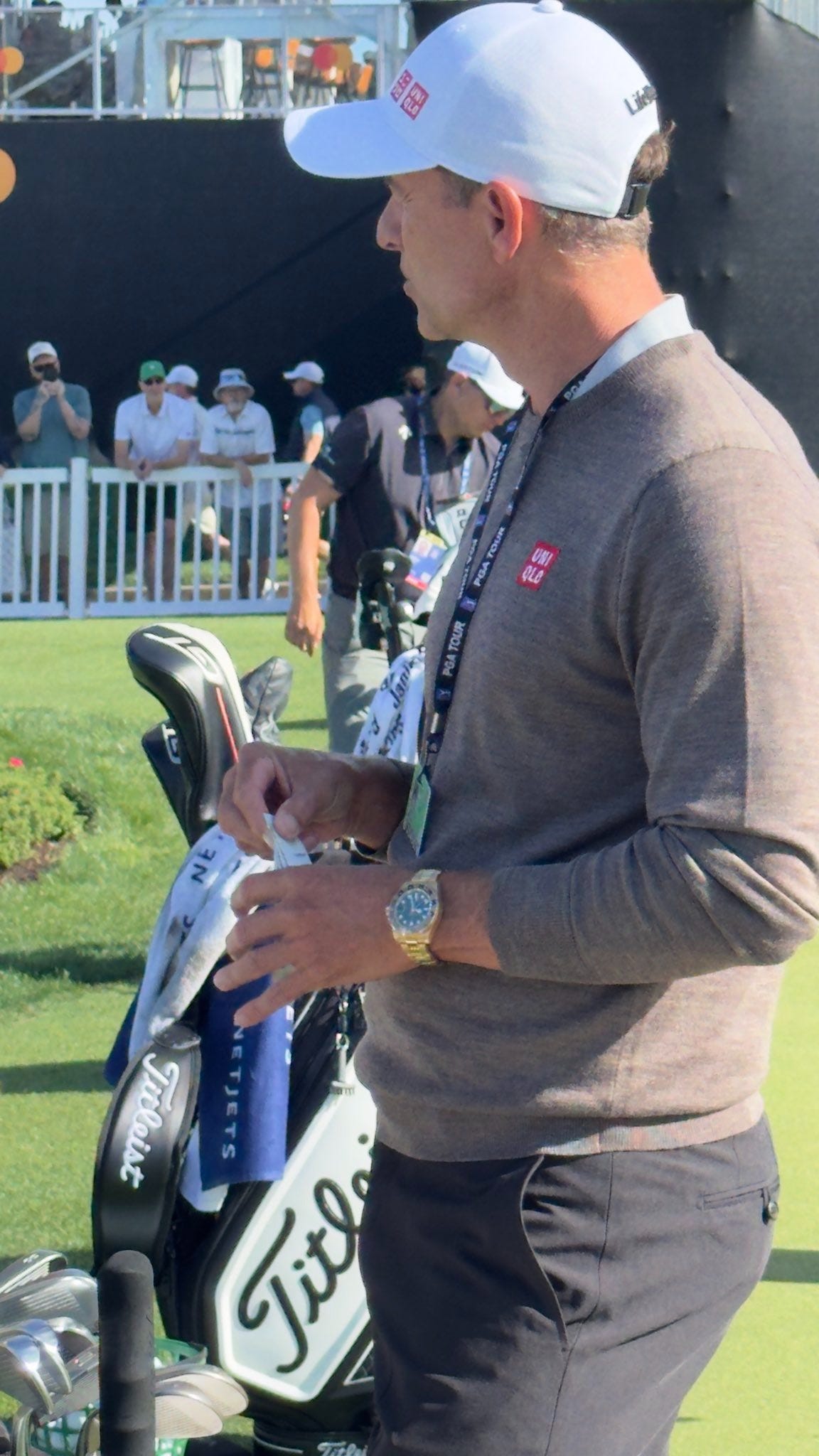 Did you see the Rolex Adam Scott showed up wearing at Bay Hill?<br>