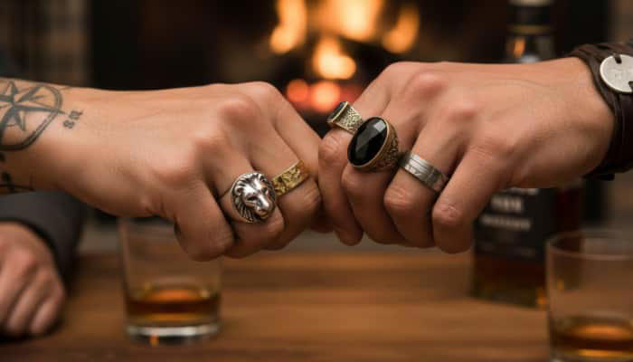Stylish men finger rings to elevate everyday looks on Myntra birthday bash