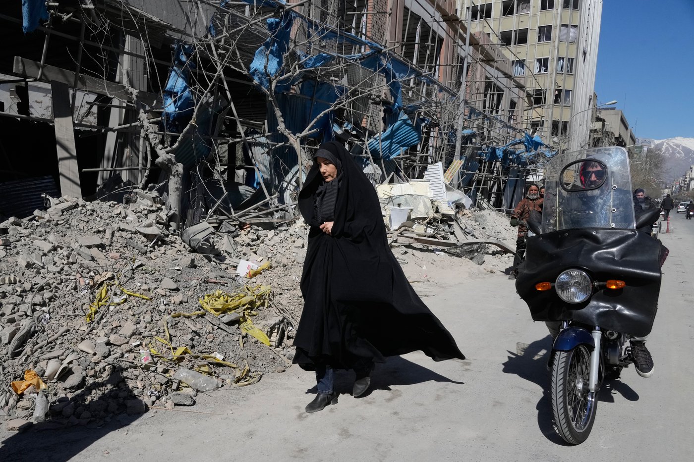 Photos show rubble and mourning in Iran's capital after US and Israeli ...
