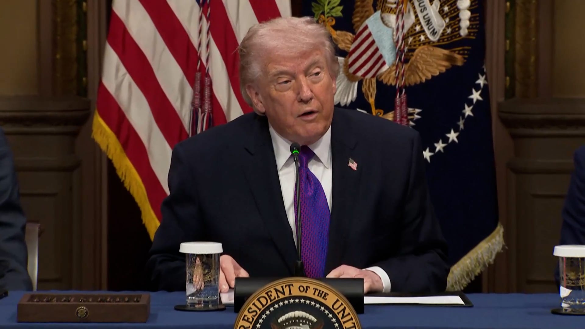Donald Trump's presidential approval rating shifts after Iran war
