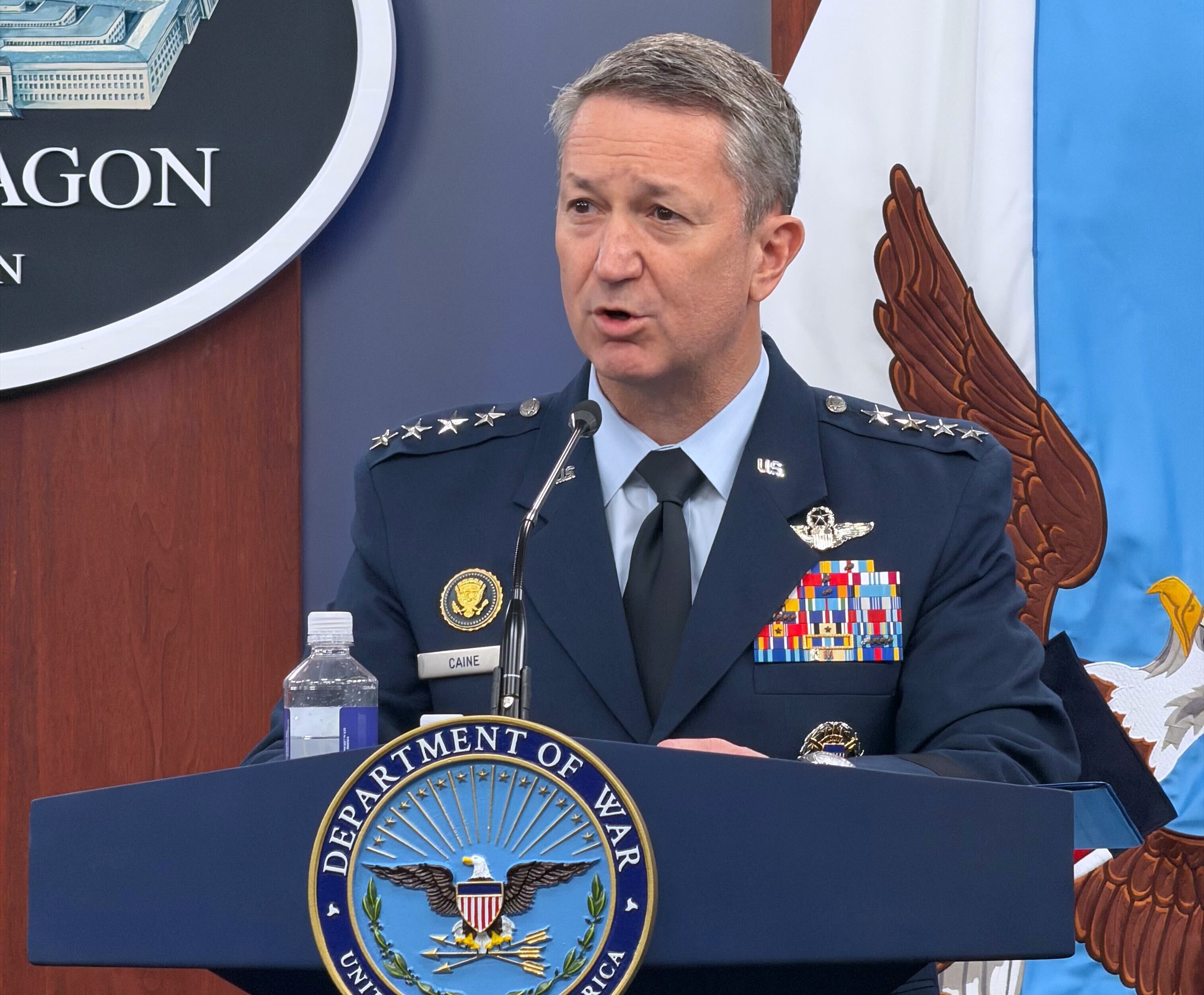 US Joint Chiefs chairman 'Razin Caine' spearheads Iran war strategy