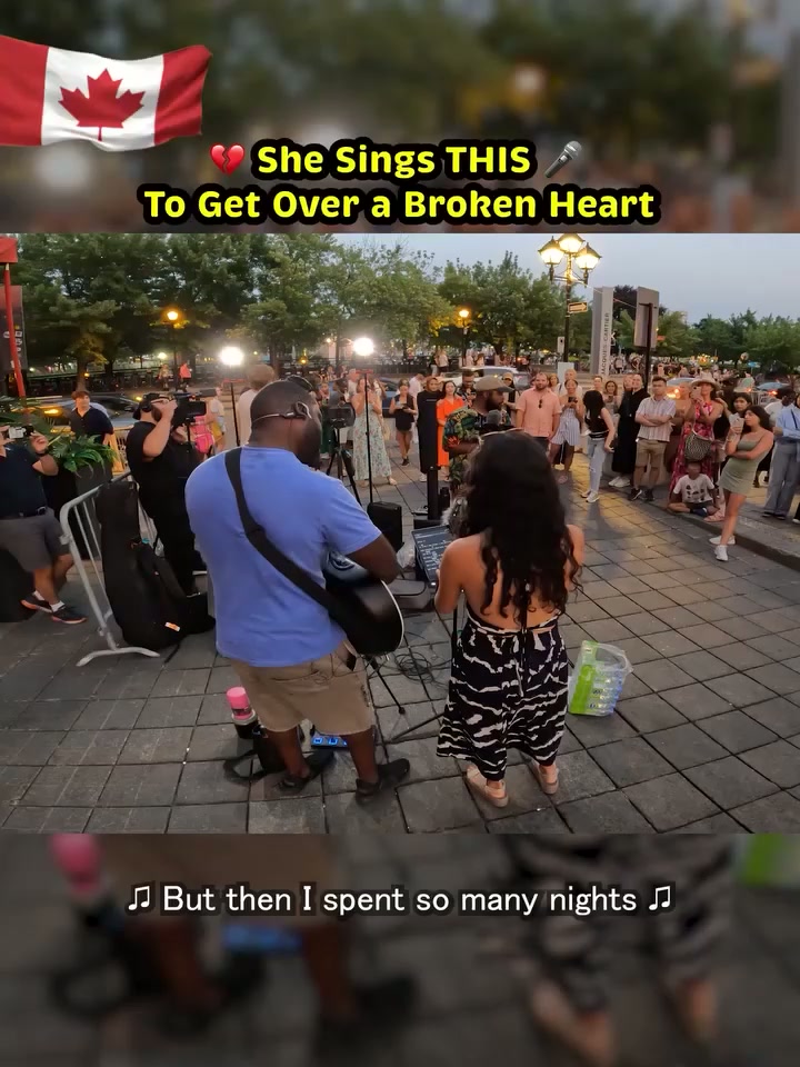 They all stopped to hear him sing!