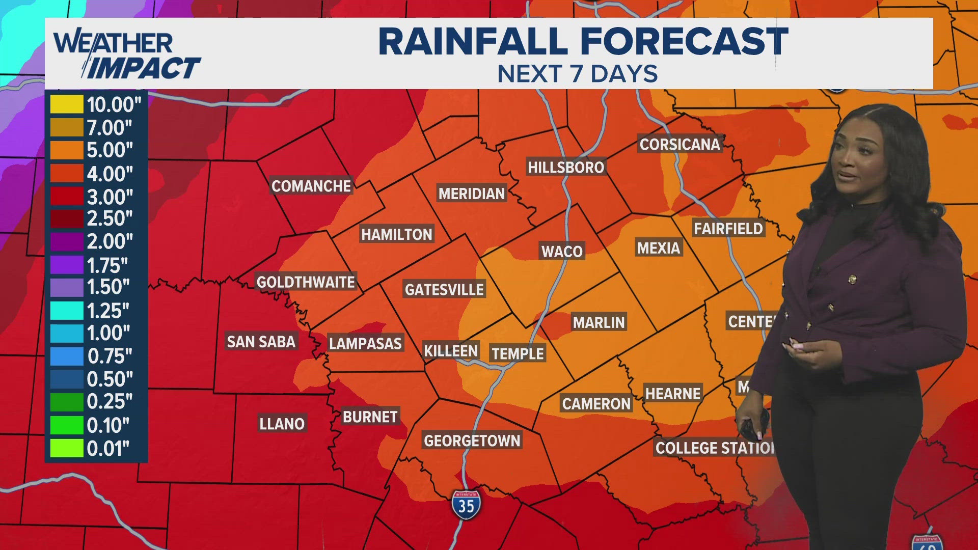 Storm threat looms over Central Texas heading into the weekend ...