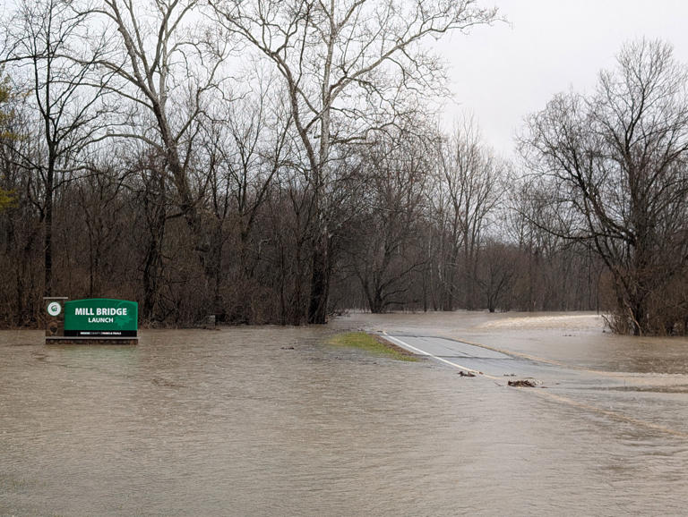 Photos: Miami Valley roads flooded after heavy rain