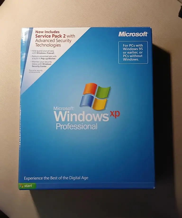Homem mostra que tem o Windows XP na caixa e pergunta: quanto vale ...