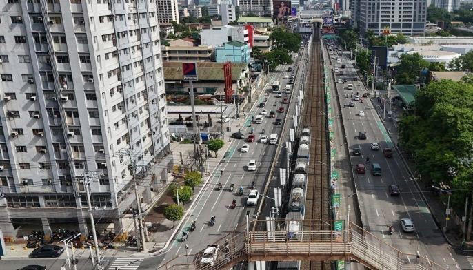 Mt. Kamuning replaced with safer, lower footbridge