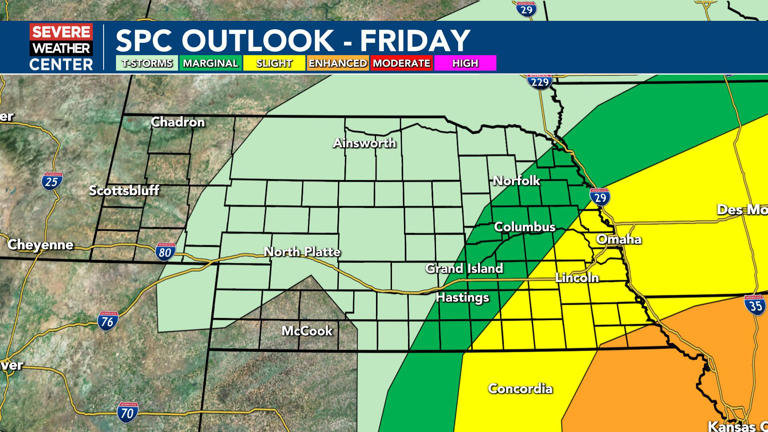 Weather alert day: Severe storms possible late with another round ...