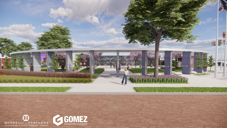 Designers unveiled partial images of the Pulse Memorial in Orlando