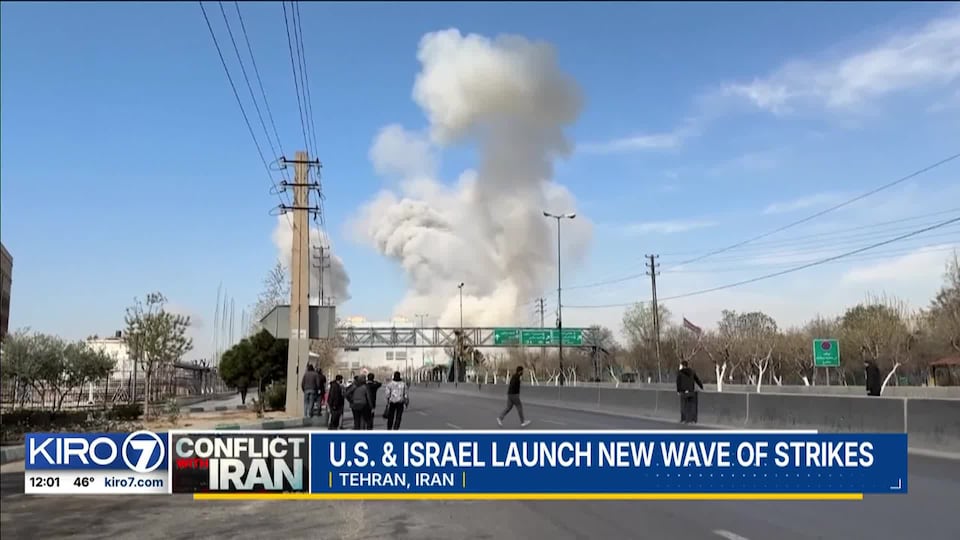 Video: US & Israel launch new wave of strikes