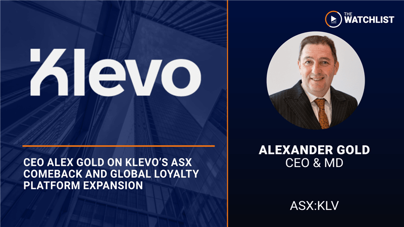 CEO Alex on Klevo's ASX comeback and global loyalty platform expansion