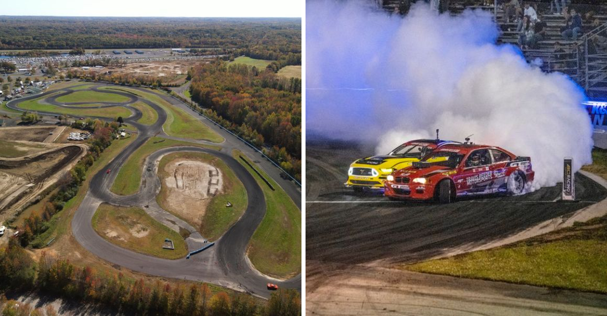 This 500-acre New Jersey raceway has been a drag racing landmark since 1965