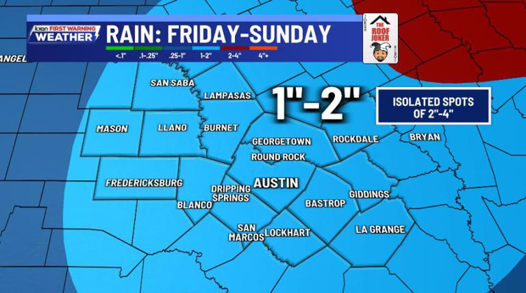 Rain and severe storm chances ramp up this weekend