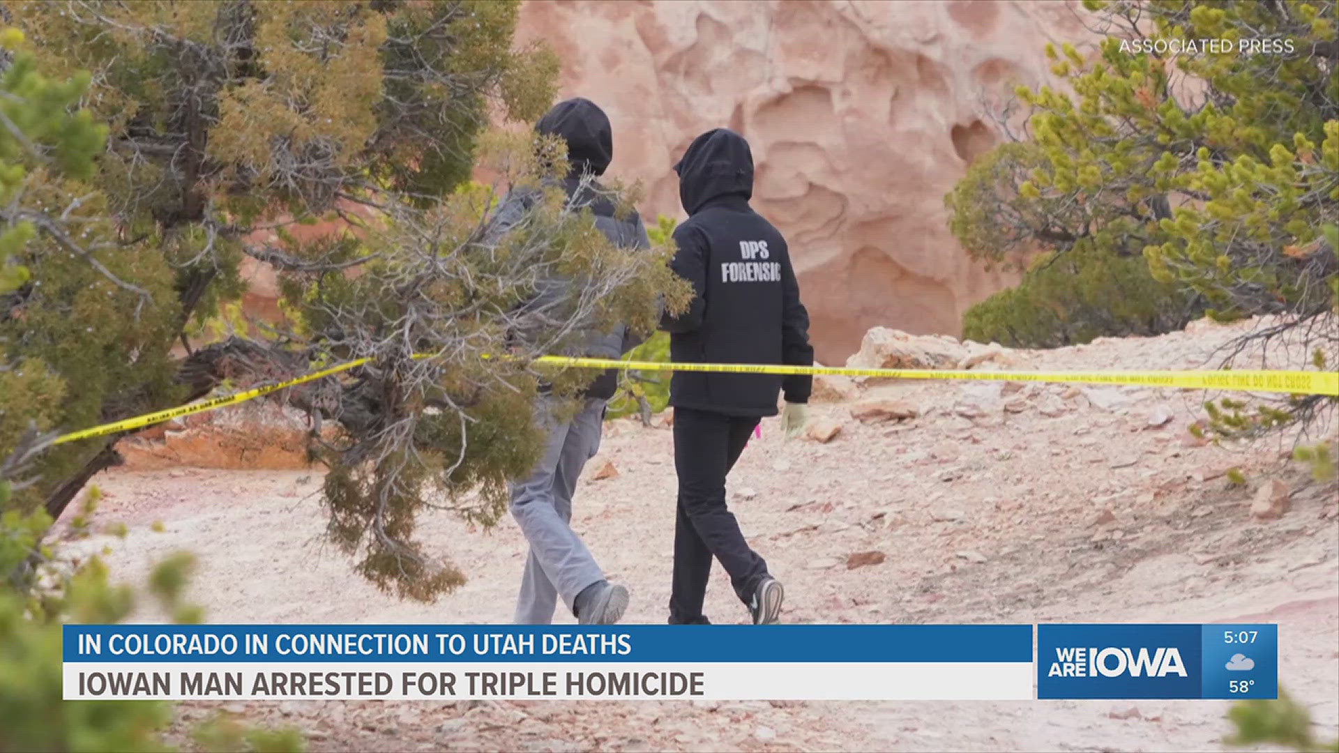 Iowa man arrested after 3 women found dead in Utah