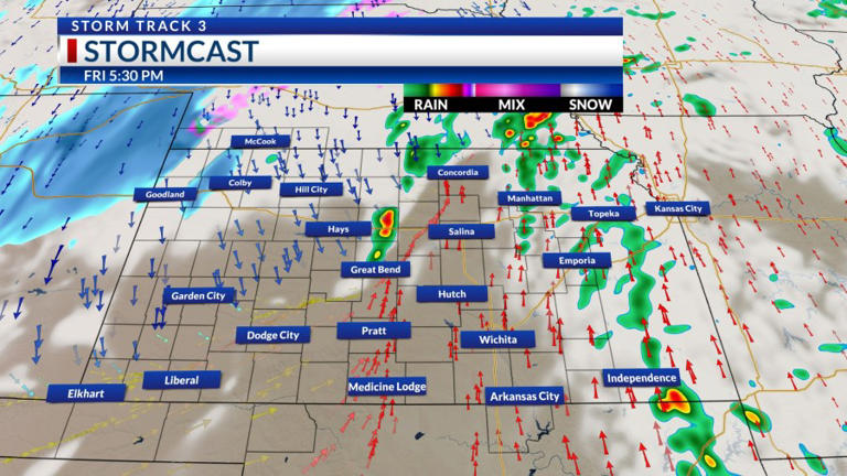 Storm Track 3 forecast: Tracking overnight strong storms, severe threat ...