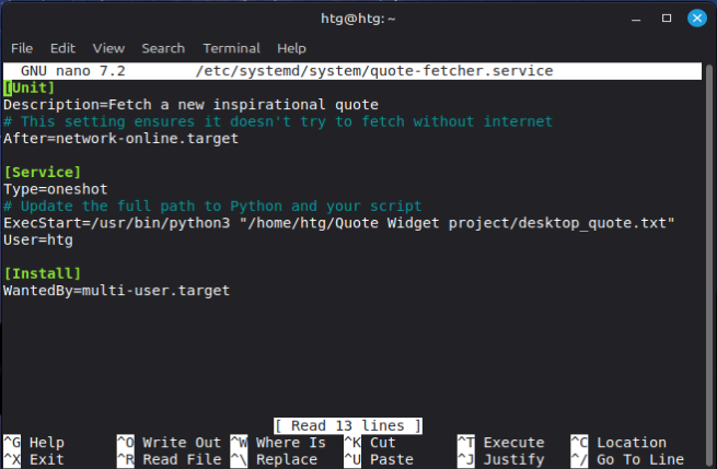 Why 27 lines of Python is all you need for an inspiring Linux Mint desktop