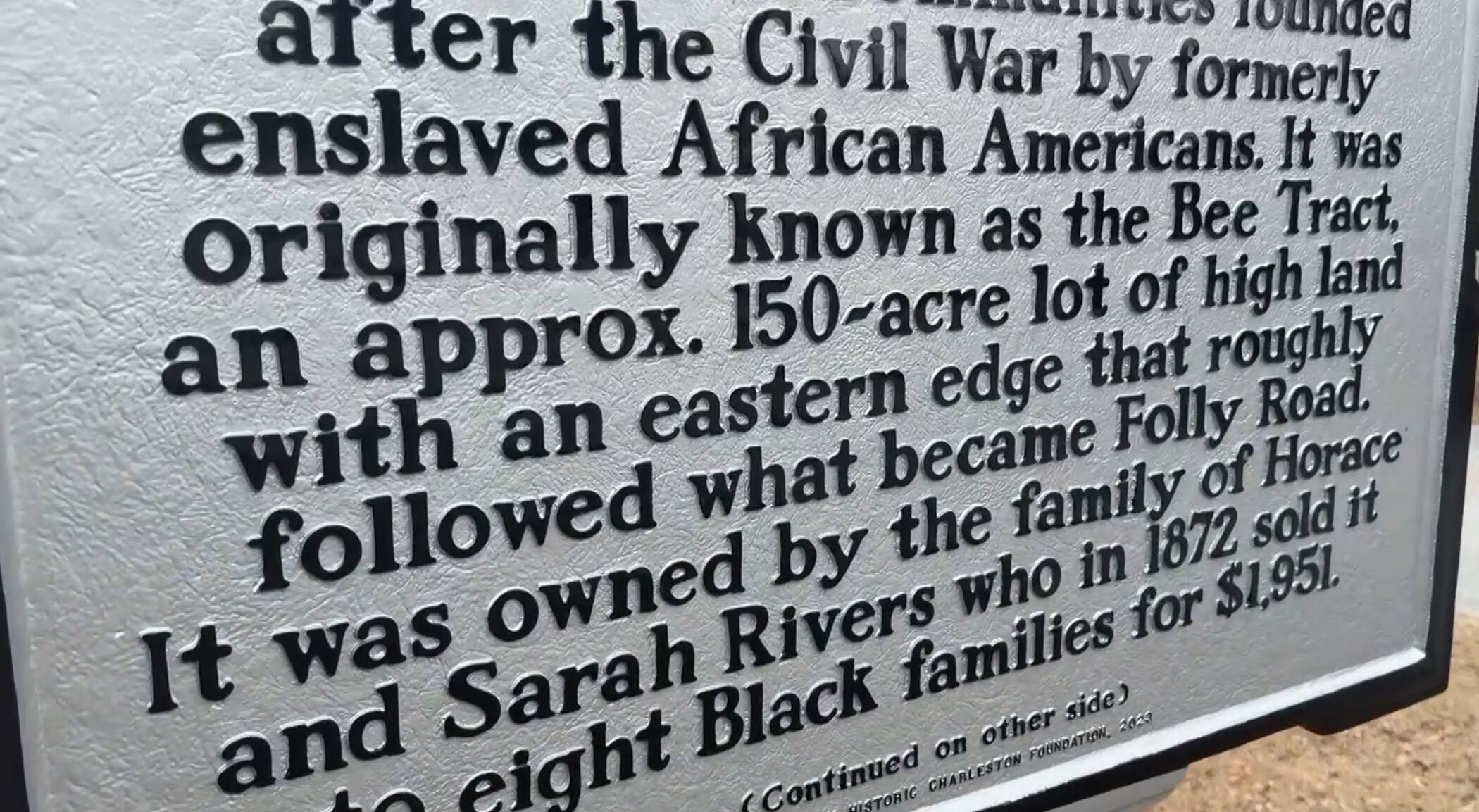 Charleston Co. to vote on $516K funds for historic Black settlement ...