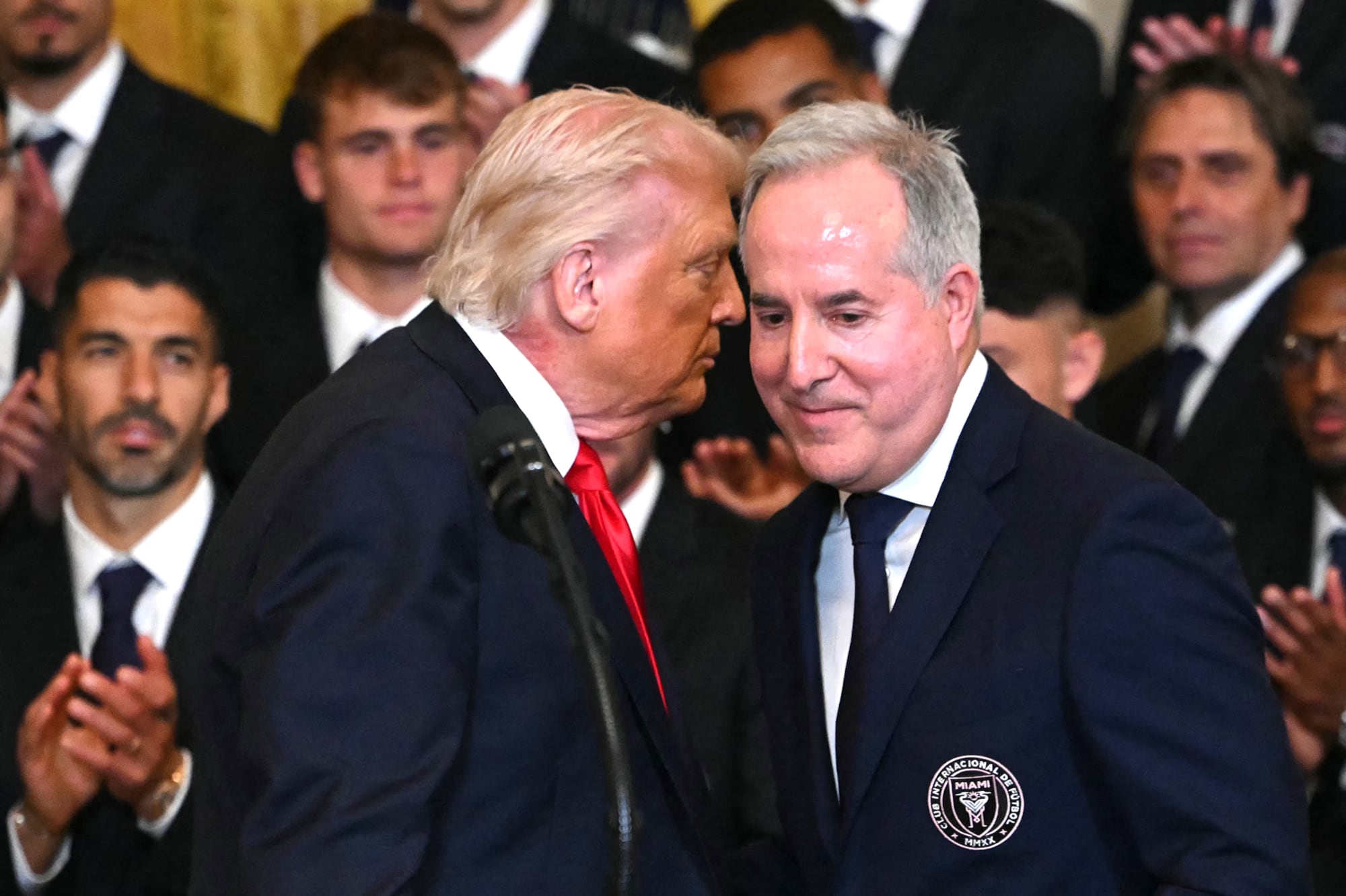 Trump, 79, slathers makeup on bruised hand but can’t hide neck rash