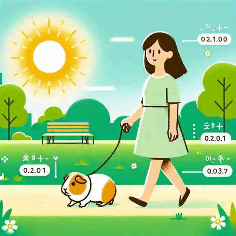 기니피그와 산책하는 방법 및 기대 수명은?