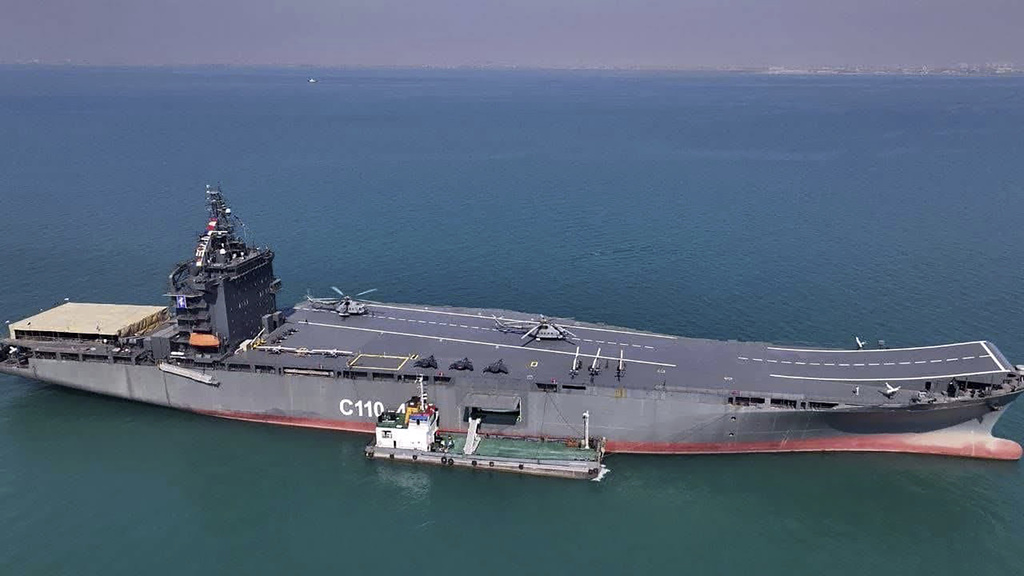 CENTCOM releases video of US striking Iranian drone ship size of ‘WWII ...