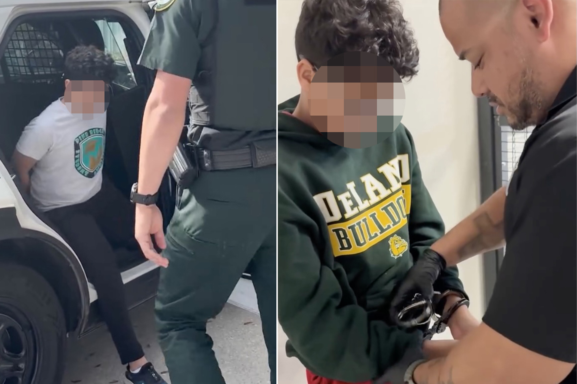 Florida sheriff parades two pint-sized perps, 10 and 11, in front of ...