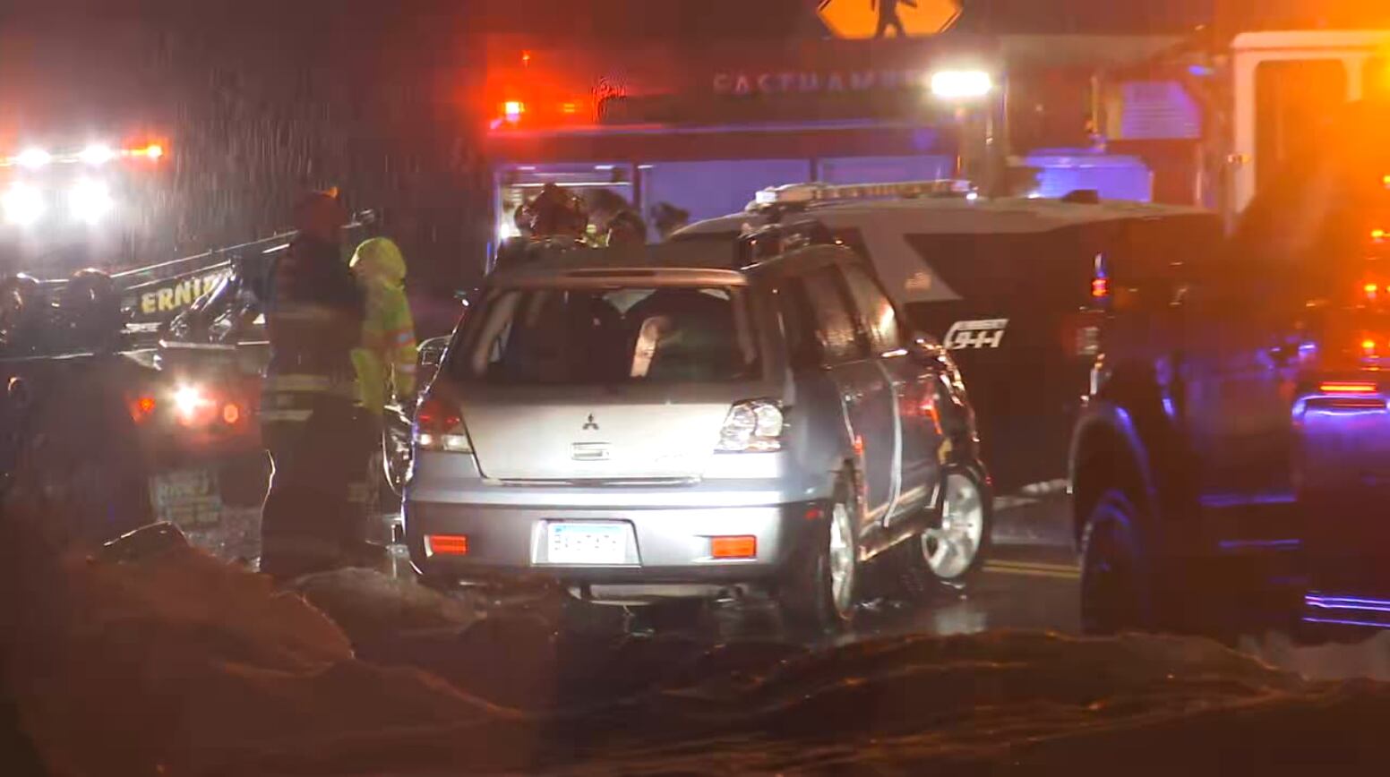Driver charged with OUI after crashing into Easthampton police cruiser