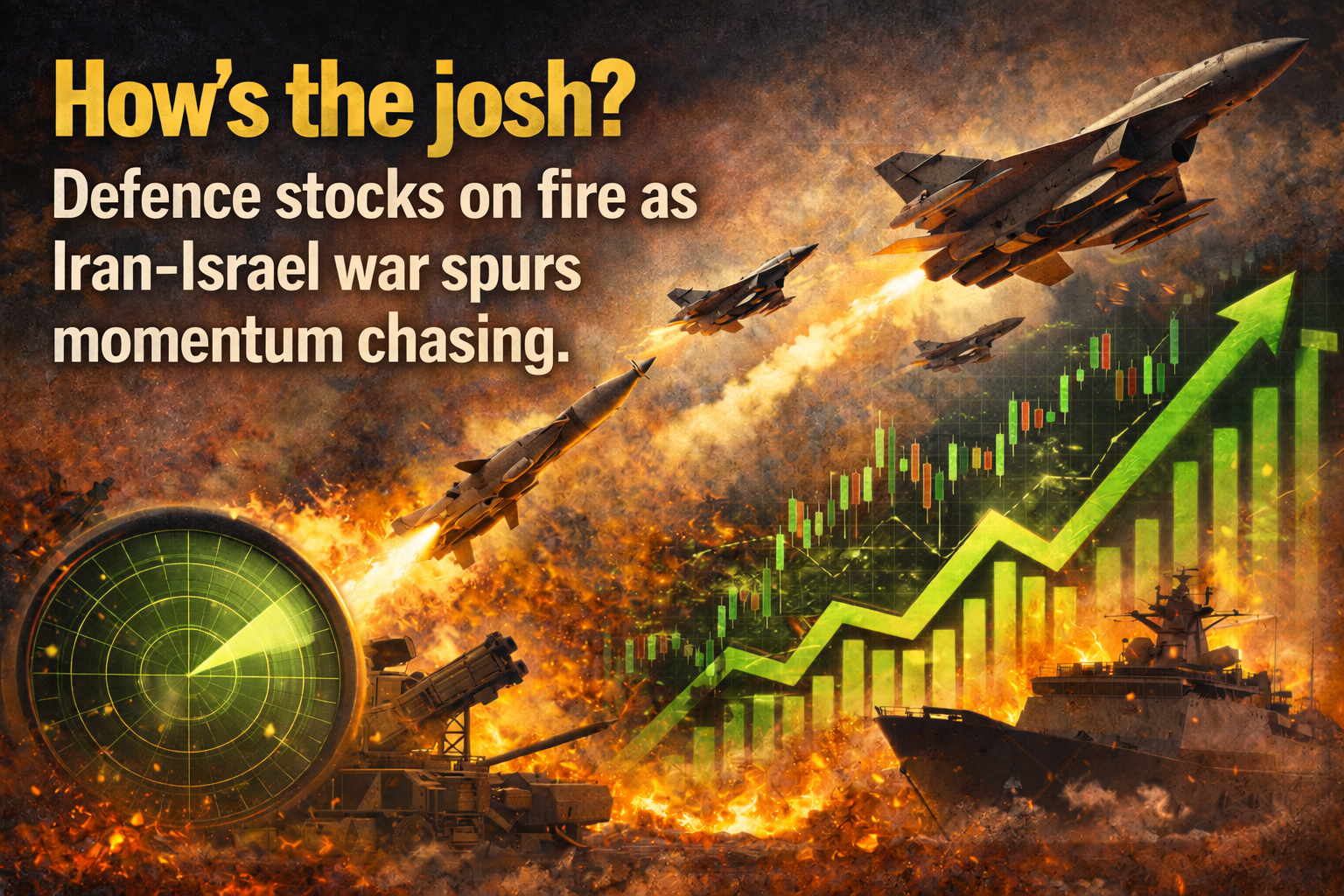 How's the josh? Defence stocks on fire as Iran-Israel war spurs ...