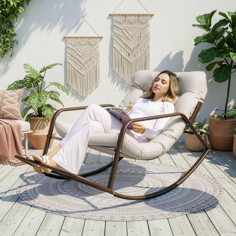 Walmart's Radiata outdoor rocking chair is now $100 ahead of spring