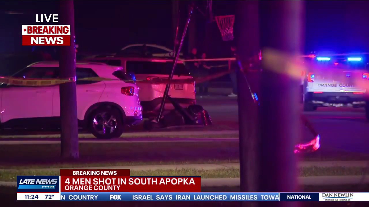 Large law enforcement presence after 4 shot in South Apopka