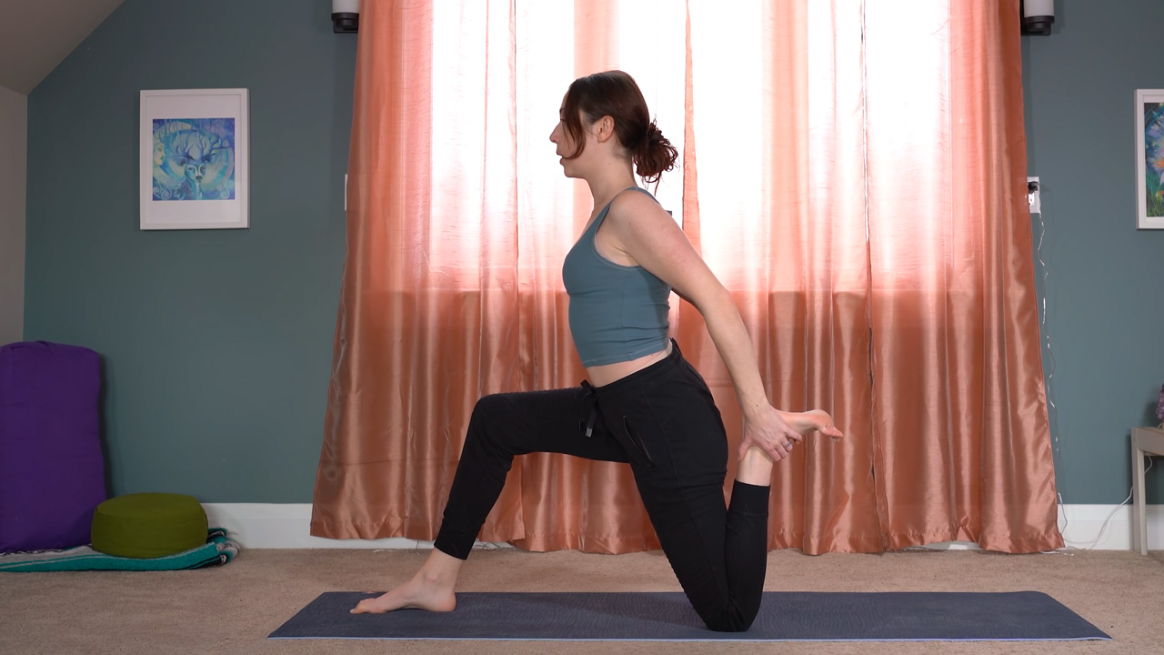 Full body intermediate yoga routine in thirty minutes