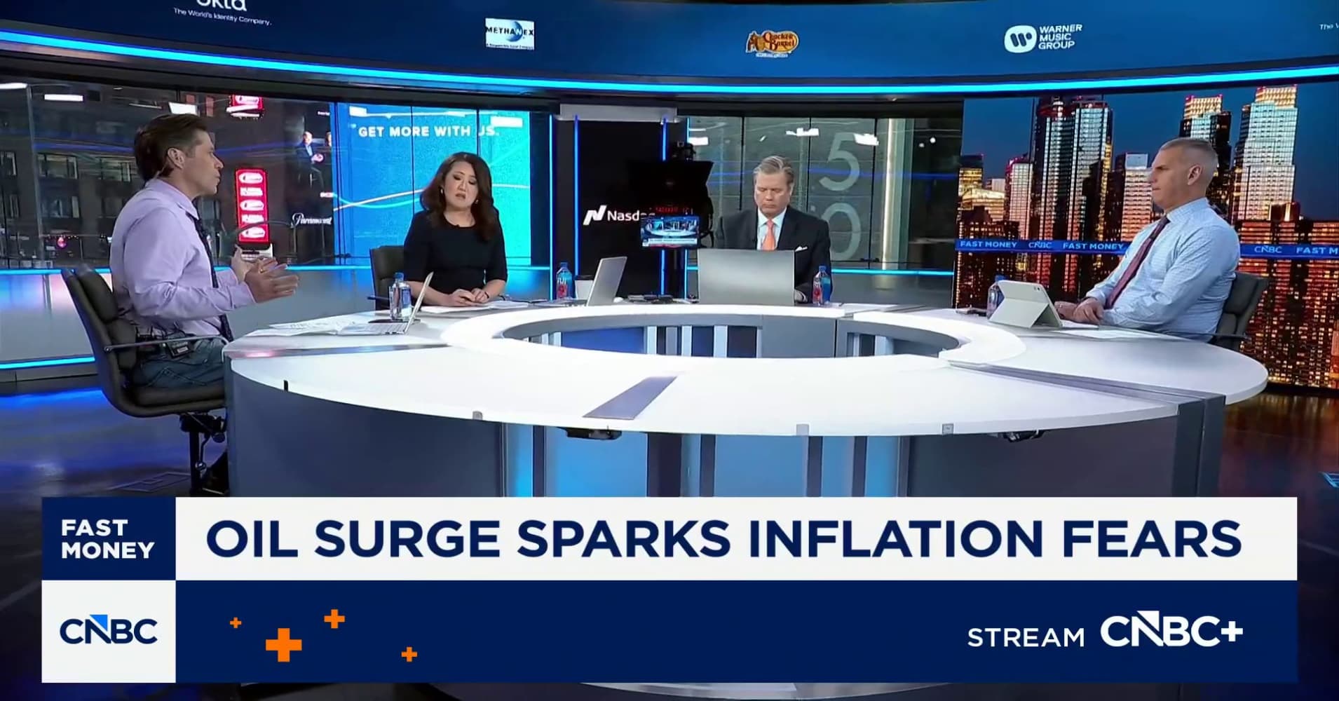 'Fast Money' traders break down the oil price spike, market sell-off ...
