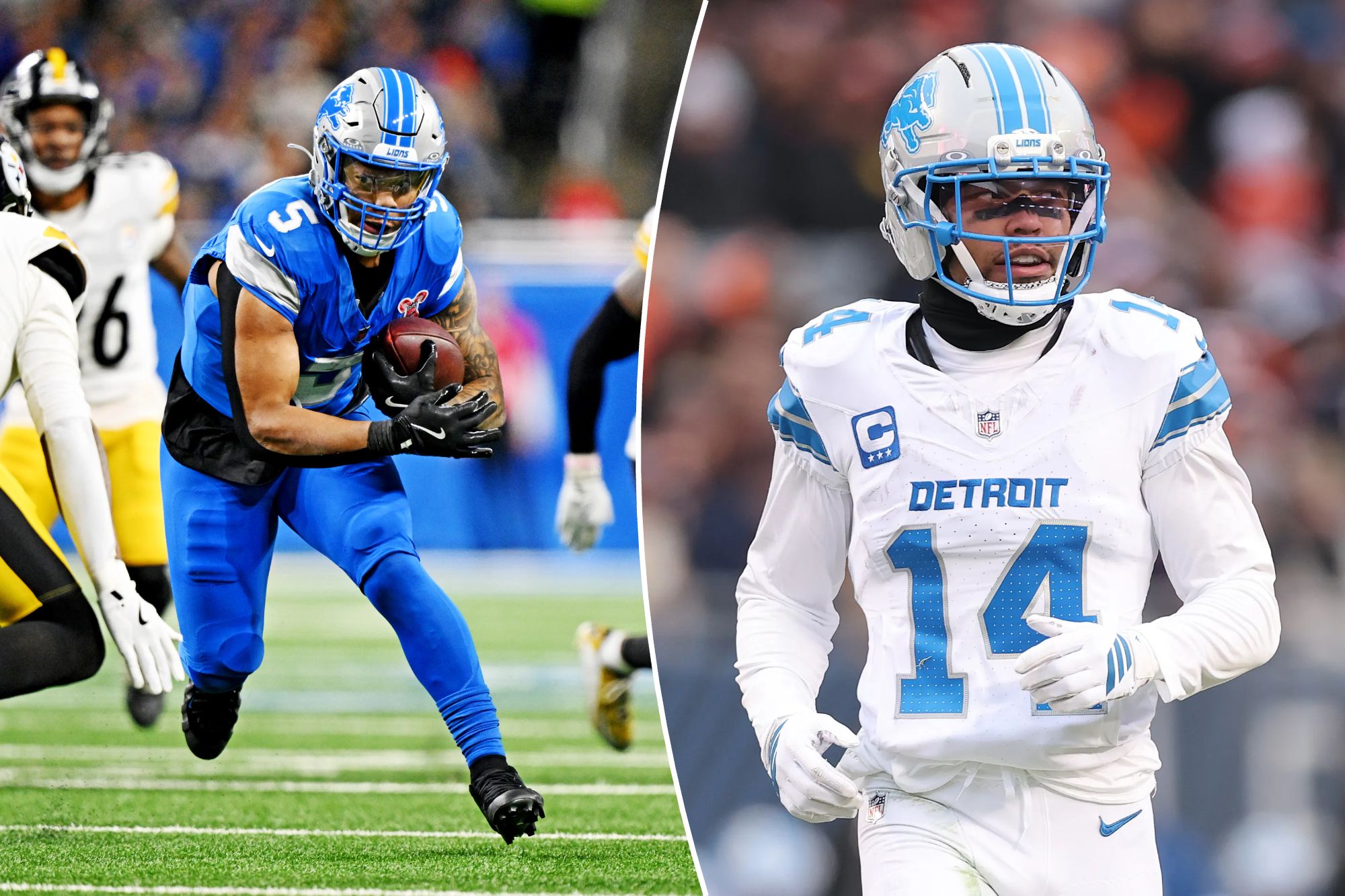 Amon-Ra St. Brown ‘sick’ over Lions’ David Montgomery trade