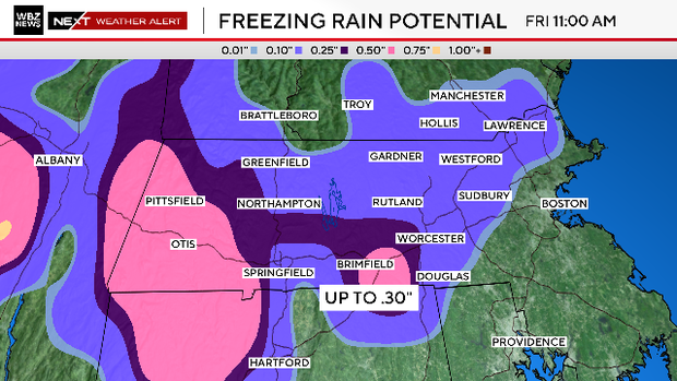 Significant icing, plowable snow possible in parts of Massachusetts ...