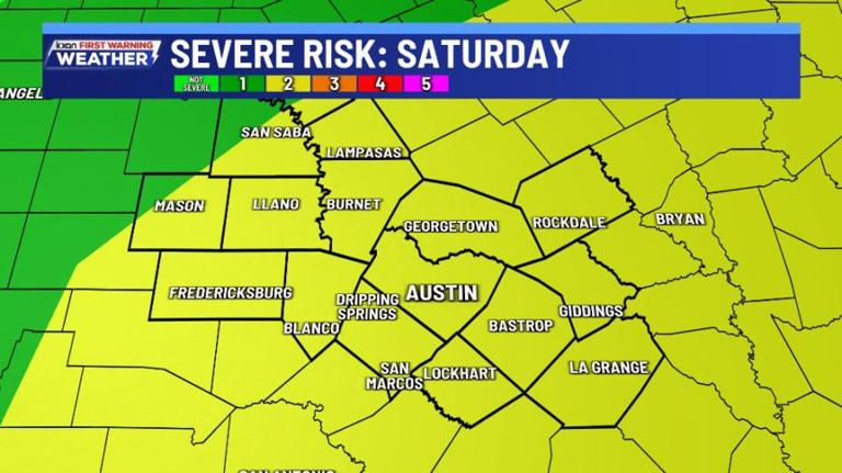 Rain and severe storm chances ramp up this weekend