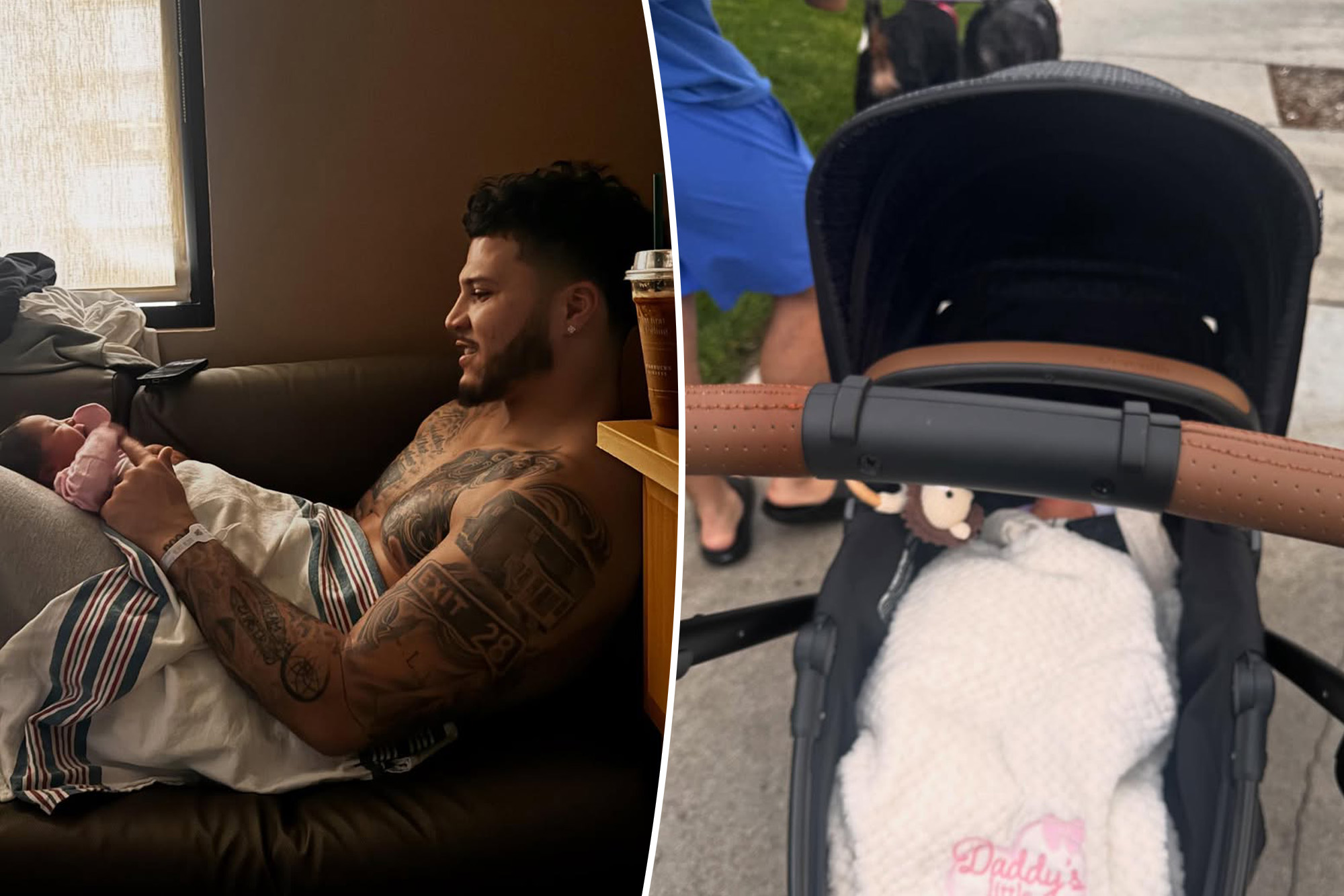 Rams running back Blake Corum, wife announce birth of baby girl