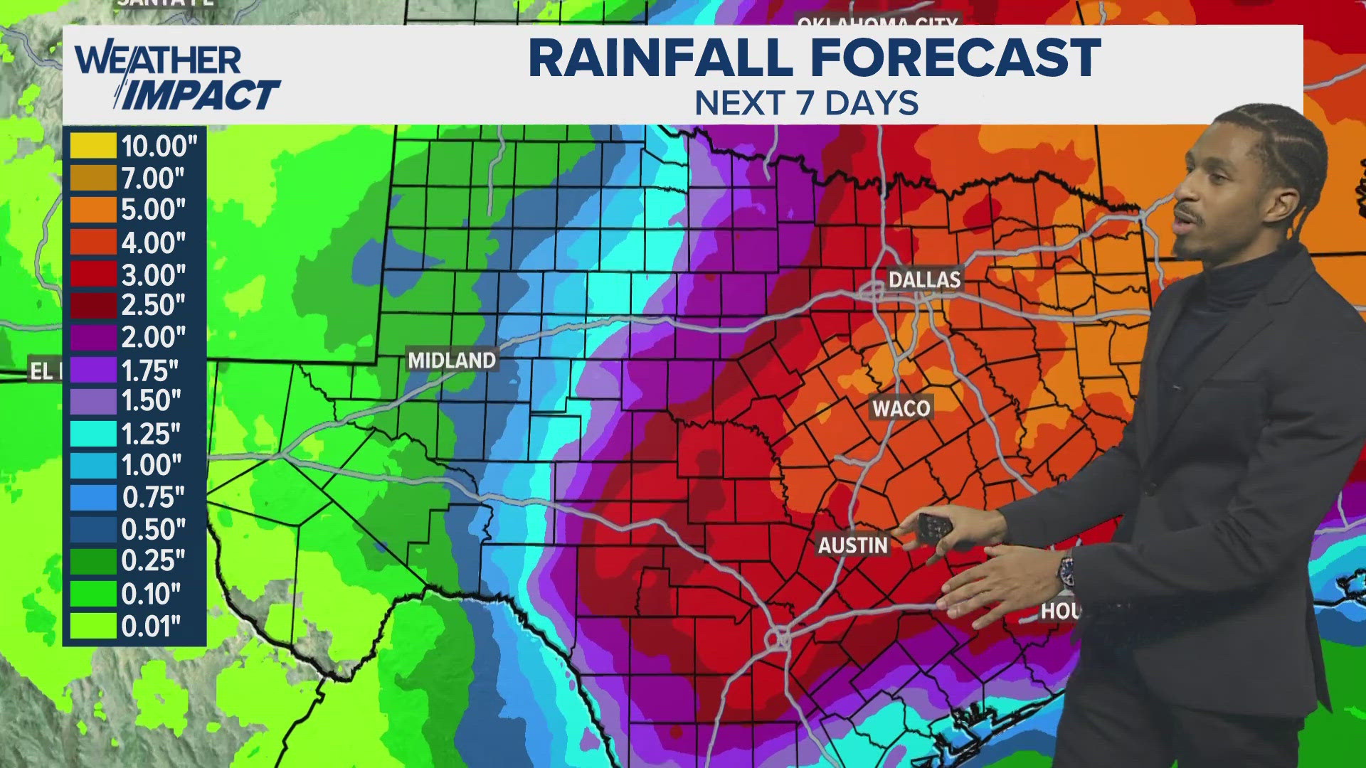 Storm threat looms over Central Texas heading into the weekend ...