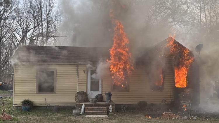 3 people displaced in Chesapeake house fire