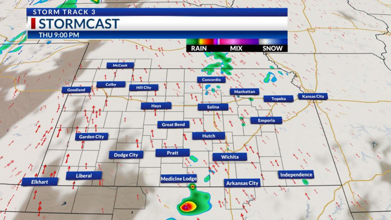 Storm Track 3 forecast: Tracking overnight strong storms, severe threat ...